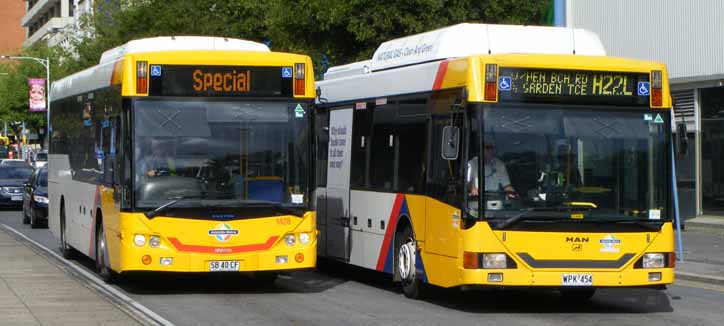 Adelaide Metro Scania K230UB Custom CB60 Evo II 1428 & MAN NL232 ABM 1764